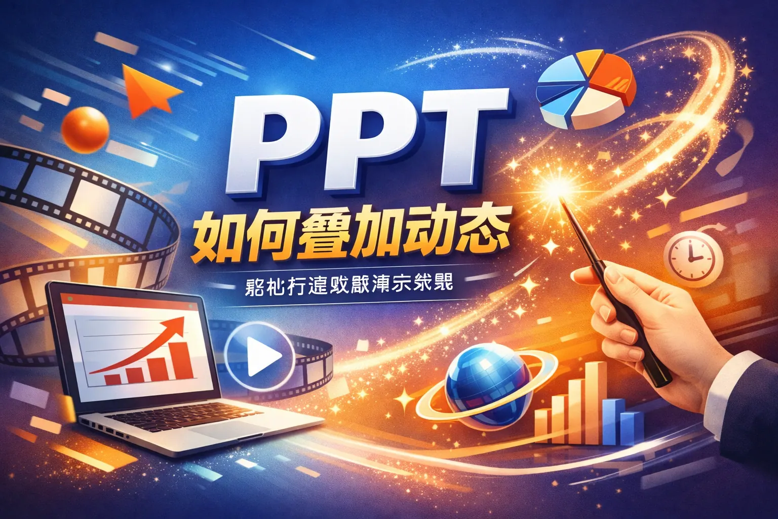 ppt如何叠加动态