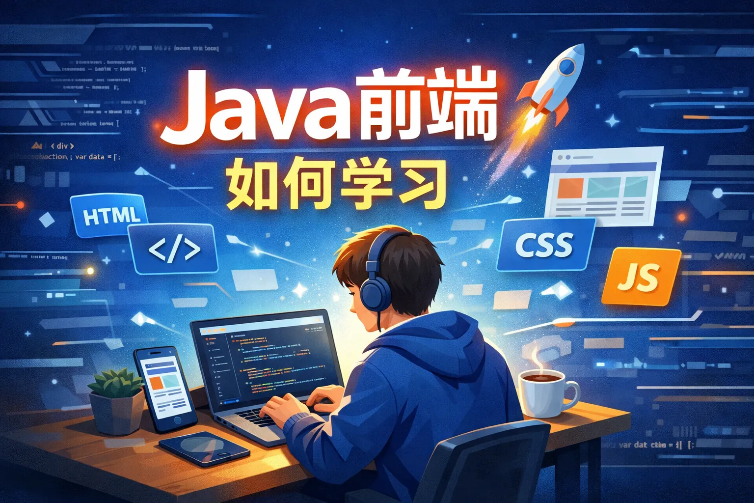 java前端如何学习