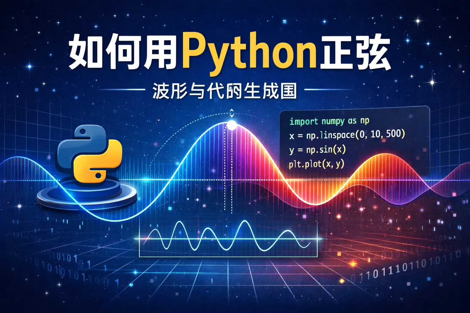如何用python正弦