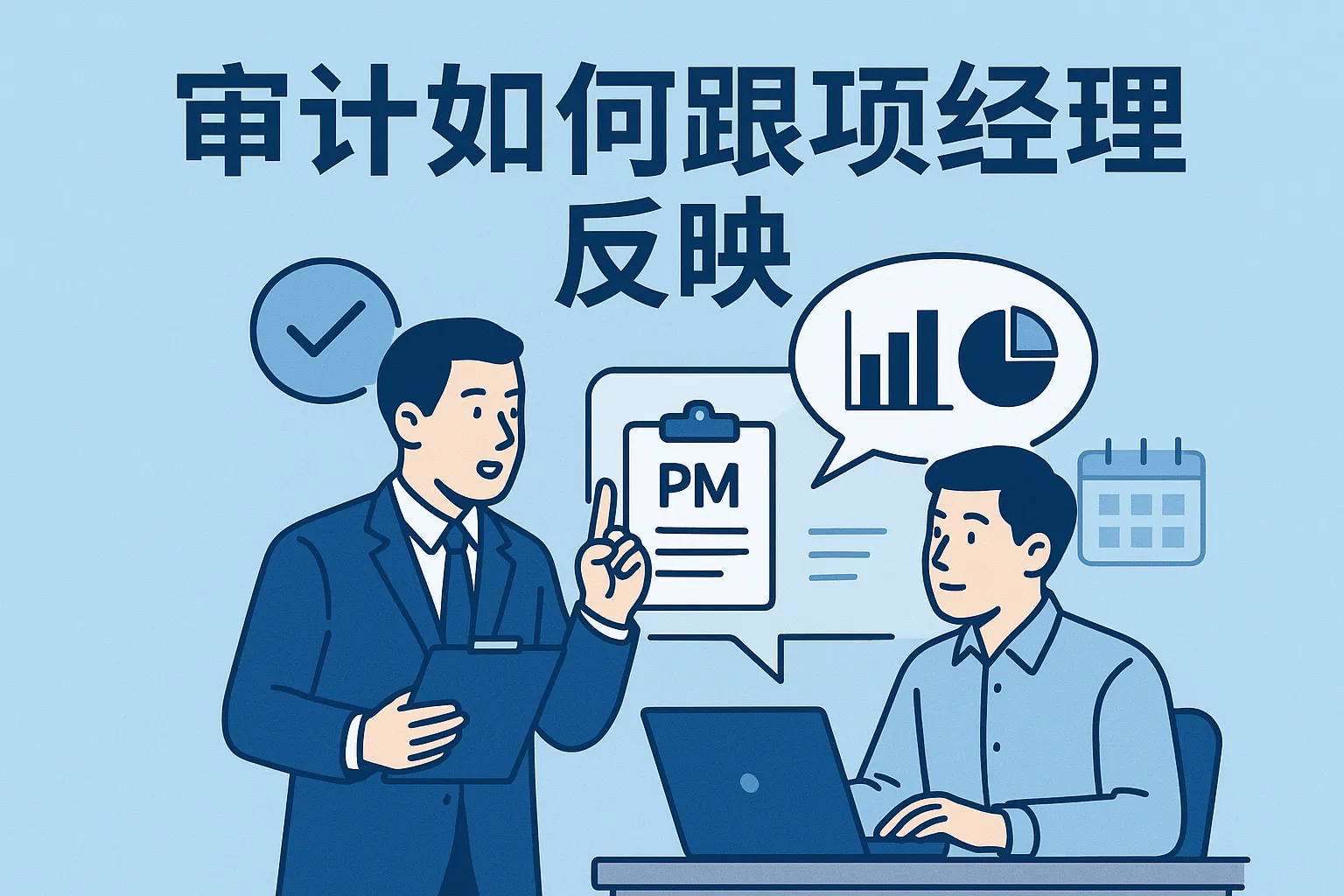 审计如何跟项目经理反映