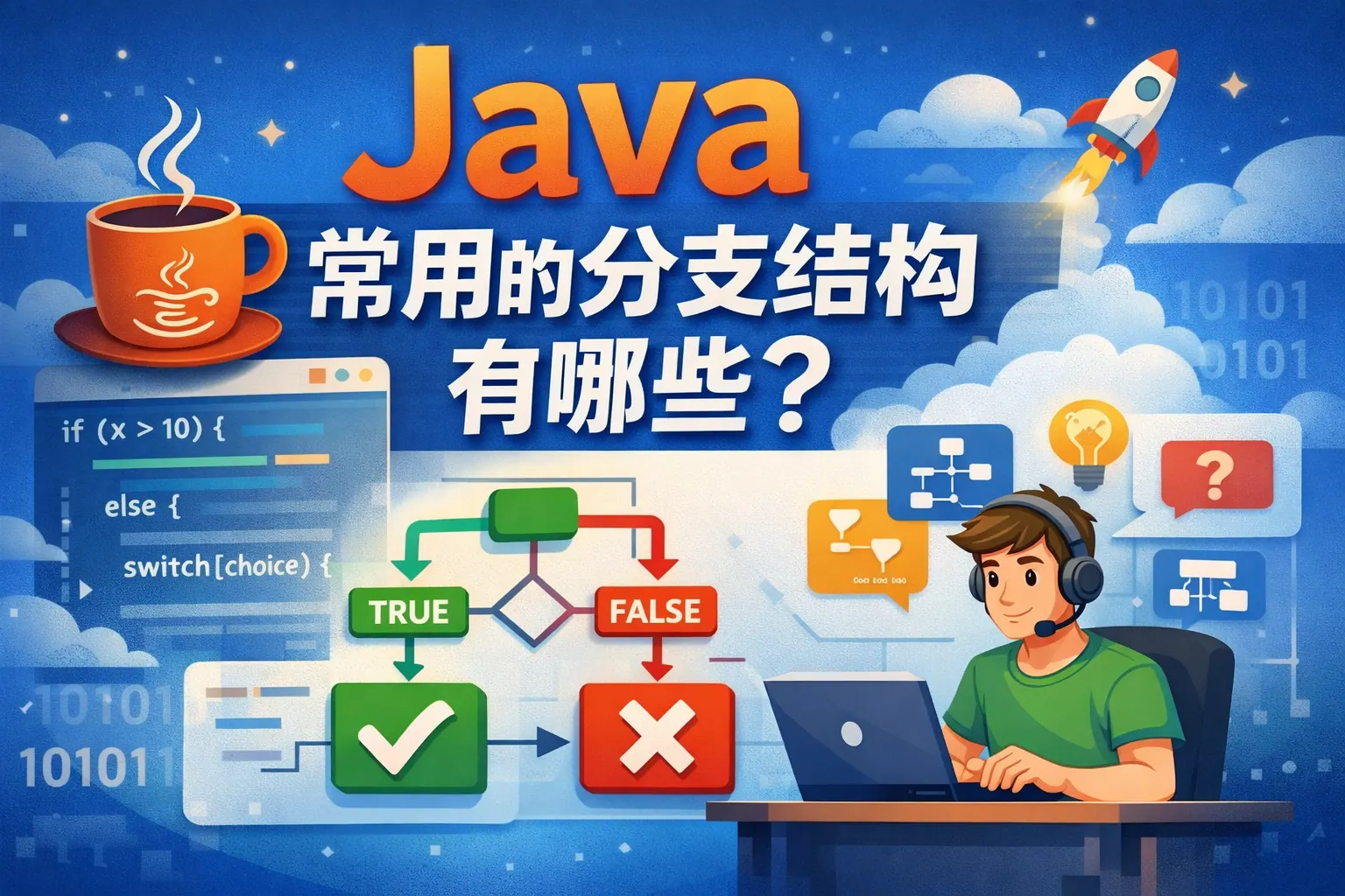 java常用的分支结构有哪些