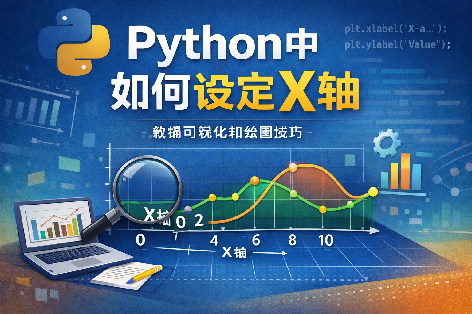 python中如何设定x轴