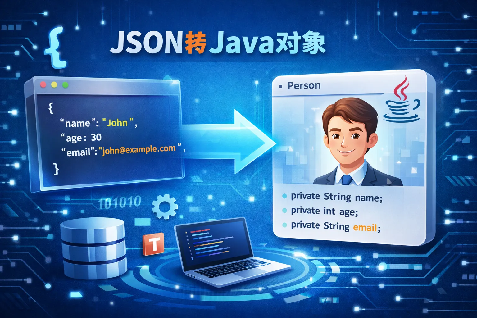 json如何转java对象