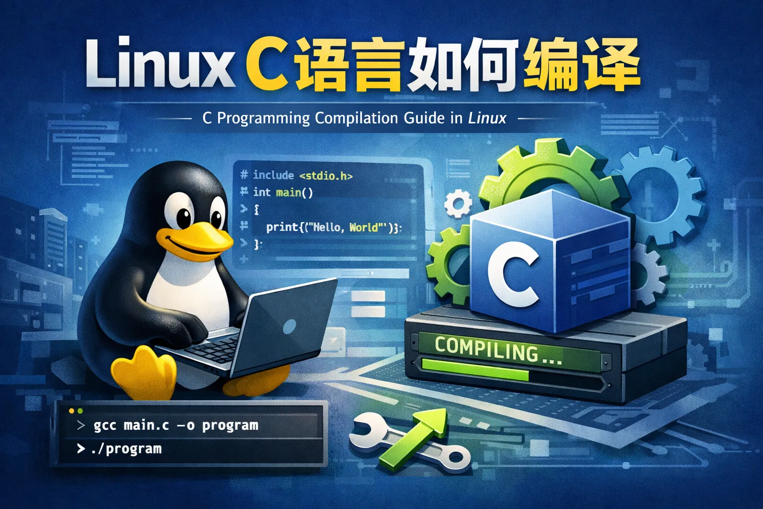linux c语言如何编译