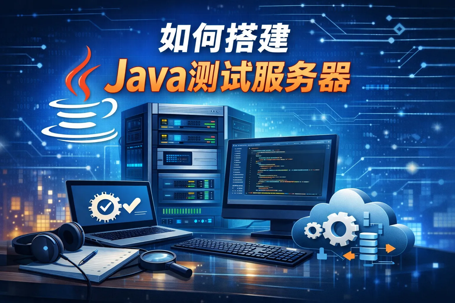 如何搭建java测试服务器