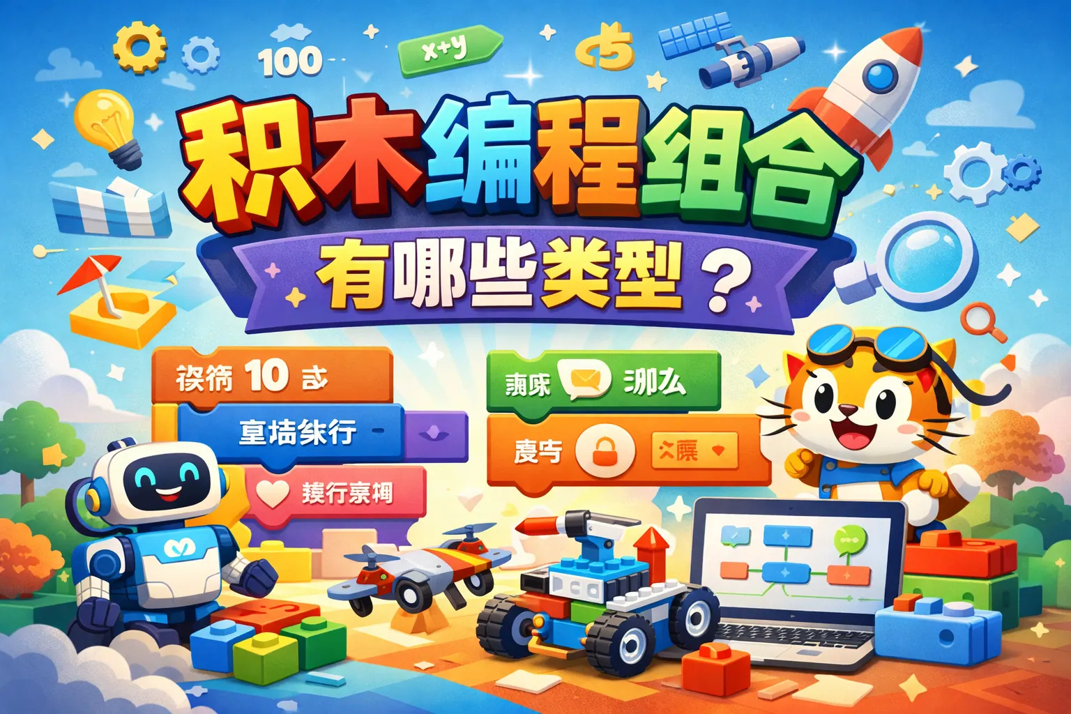 积木编程组合有哪些类型