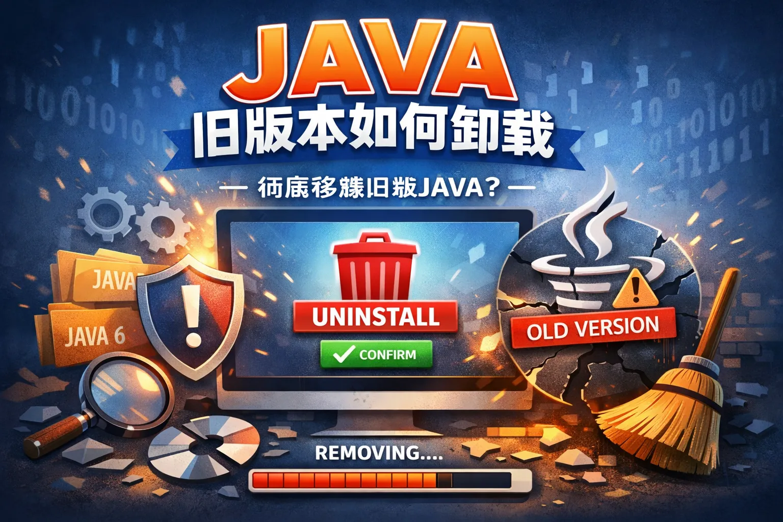 JAVA旧版本如何卸载