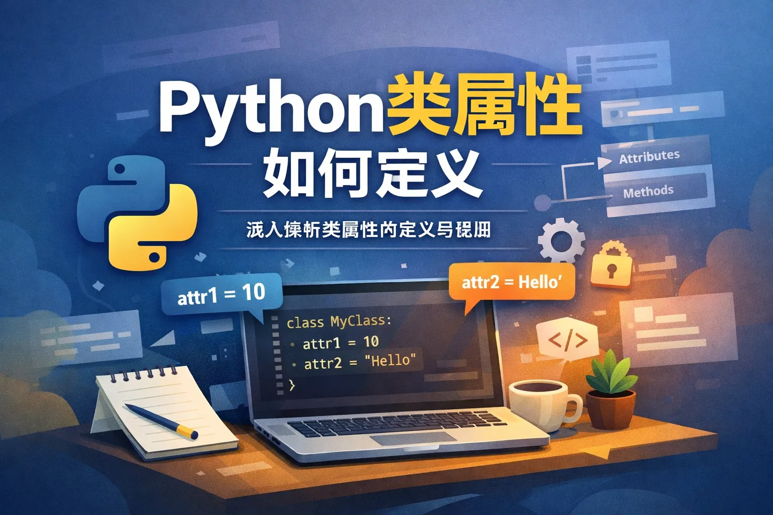 python类属性如何定义
