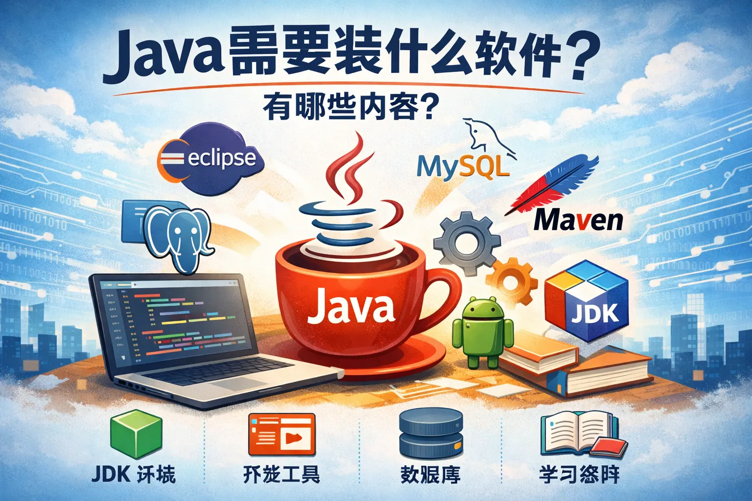 java需要装什么软件有哪些内容