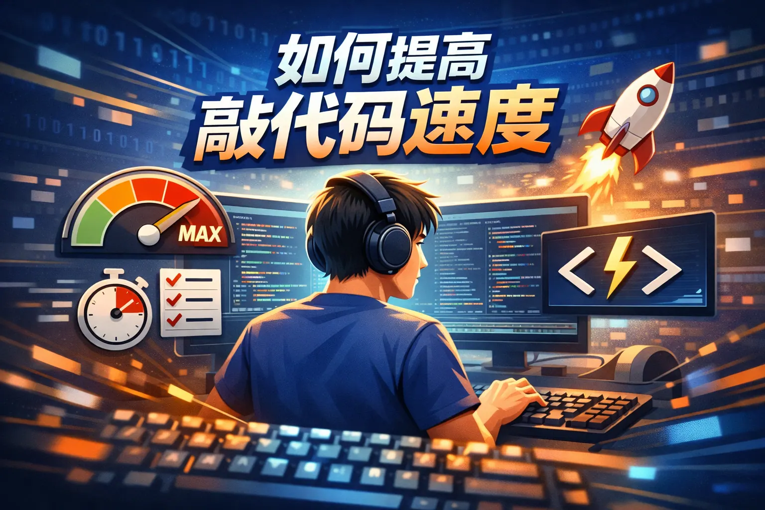 如何提高敲代码速度