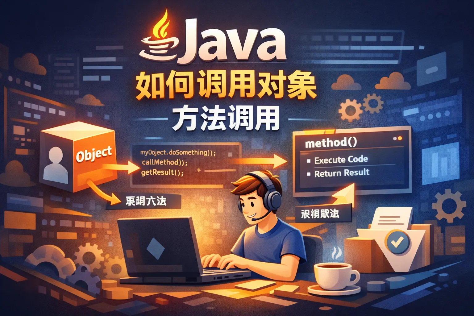 java如何调用对象 方法调用