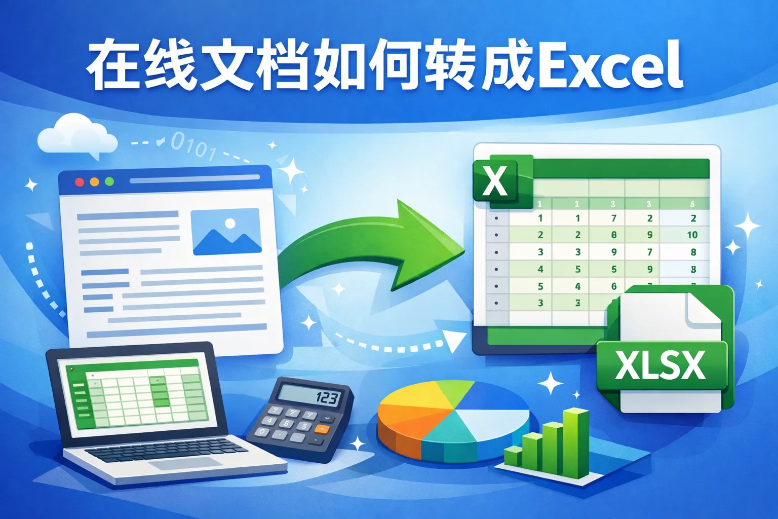 在线文档如何转成excel