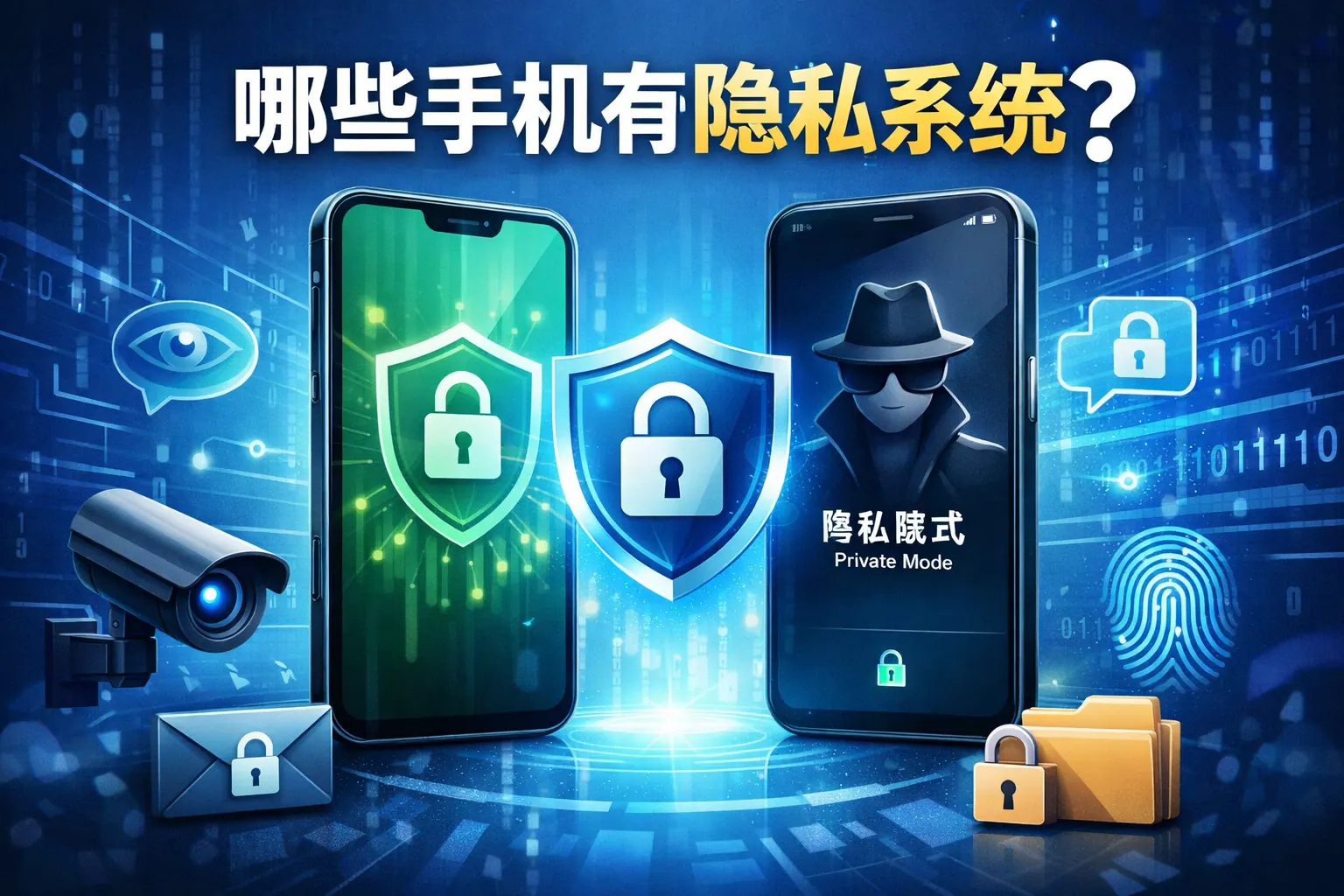 哪些手机有隐私系统