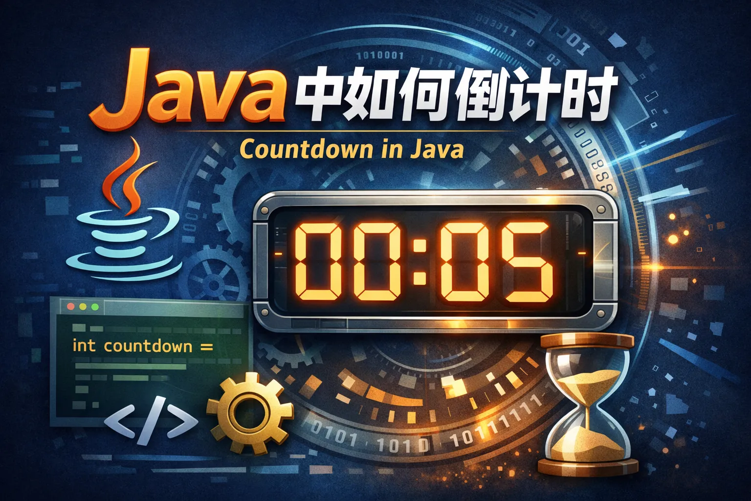 java中如何倒计时