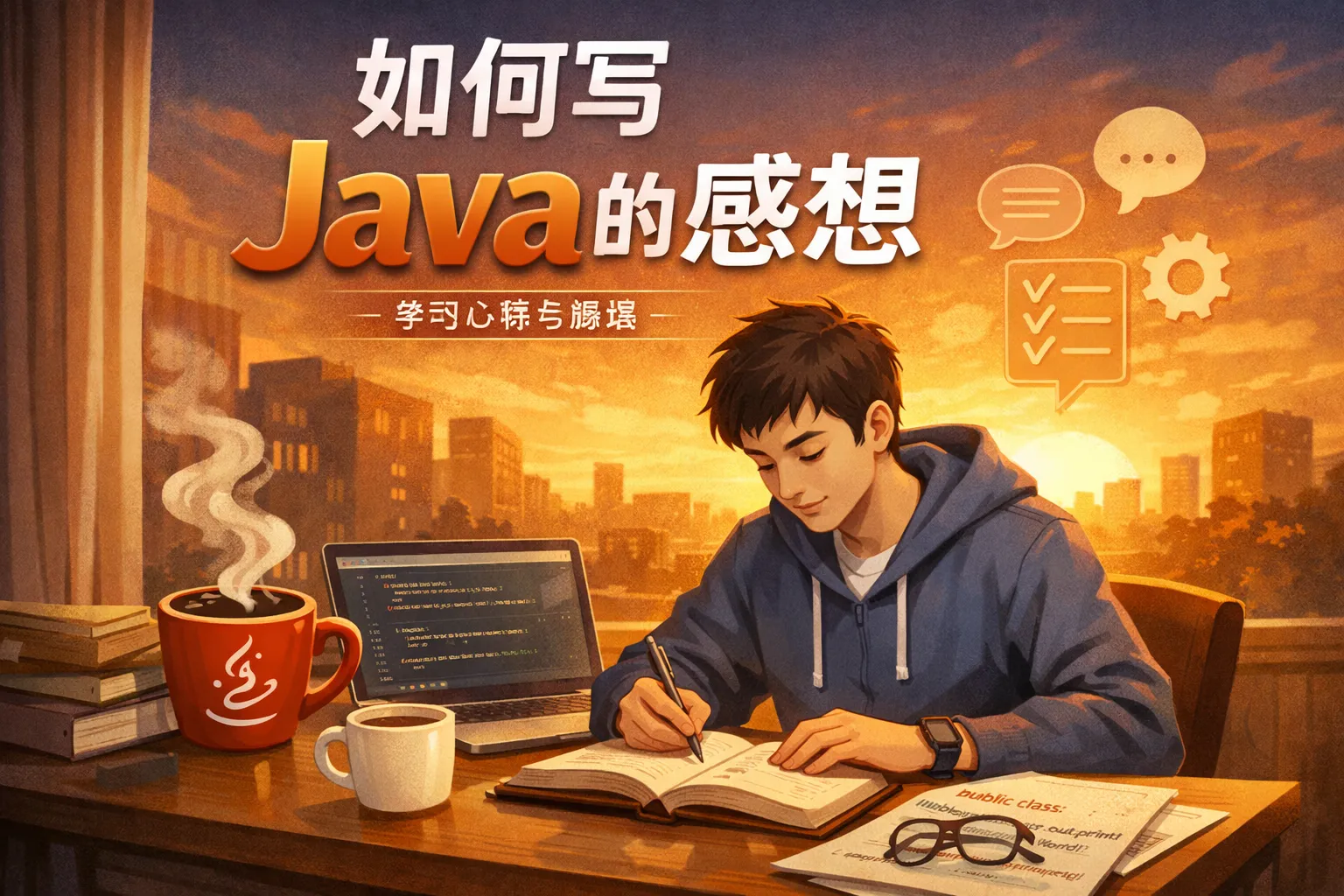如何写java的感想