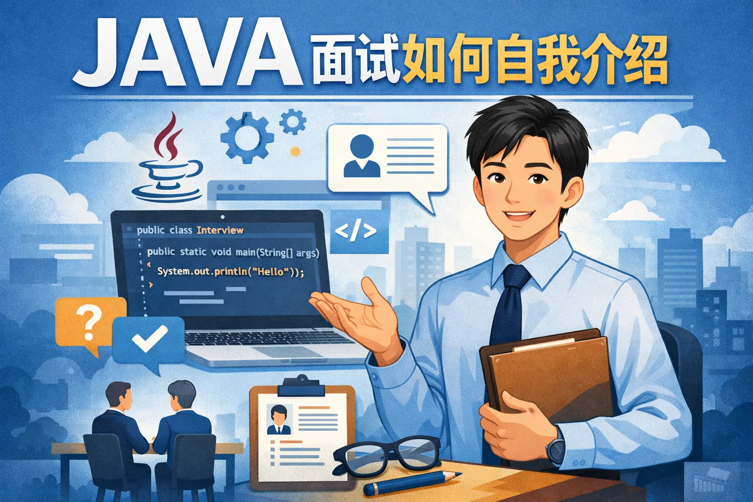 java 面试如何自我介绍