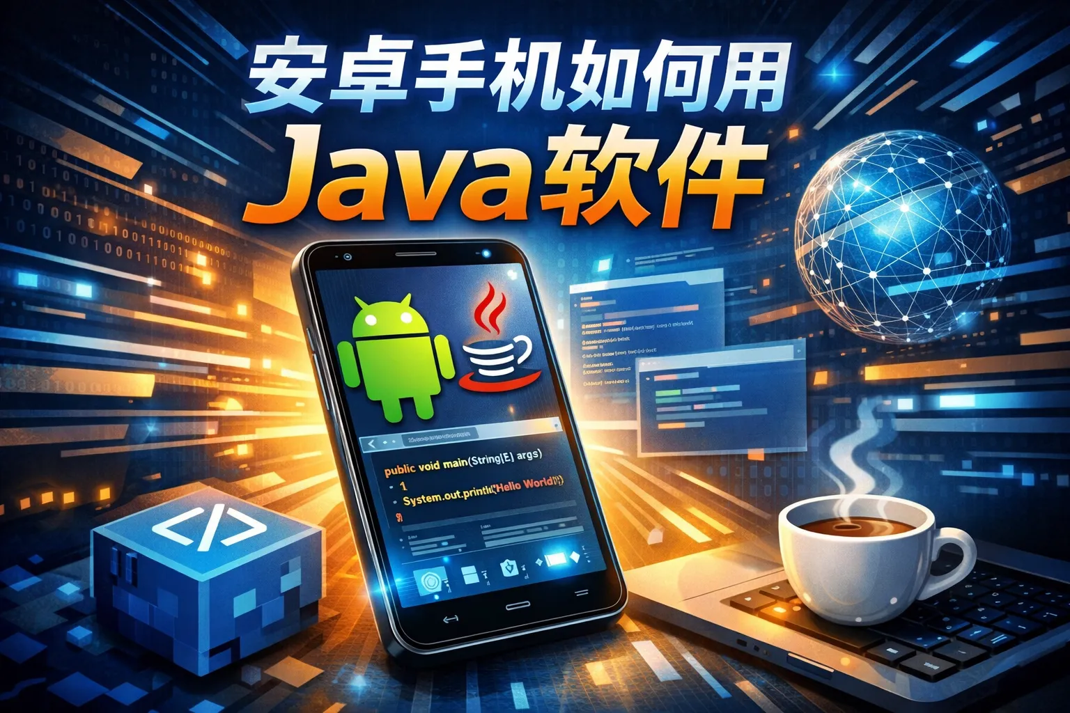 安卓手机如何用java软件