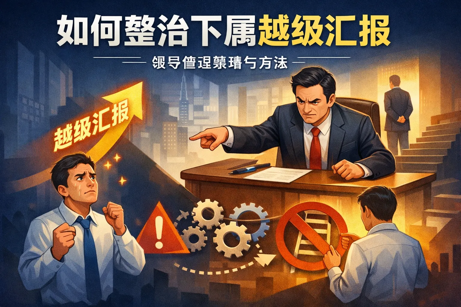 如何整治下属越级汇报