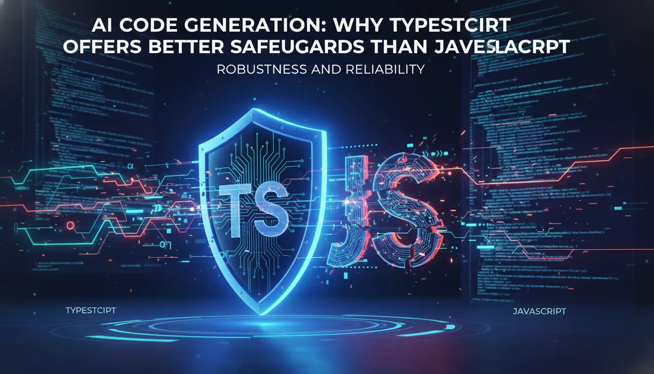 AI 生成代码时为什么 TypeScript 比 JavaScript 更容易兜底