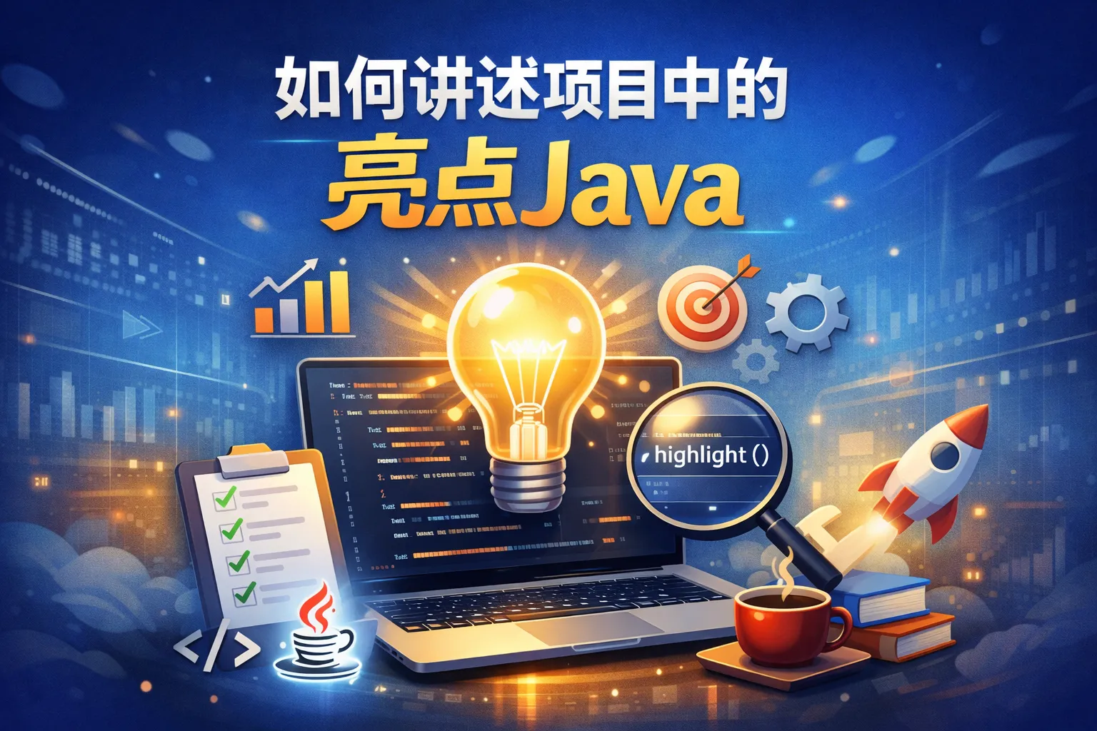 如何讲述项目中的亮点java