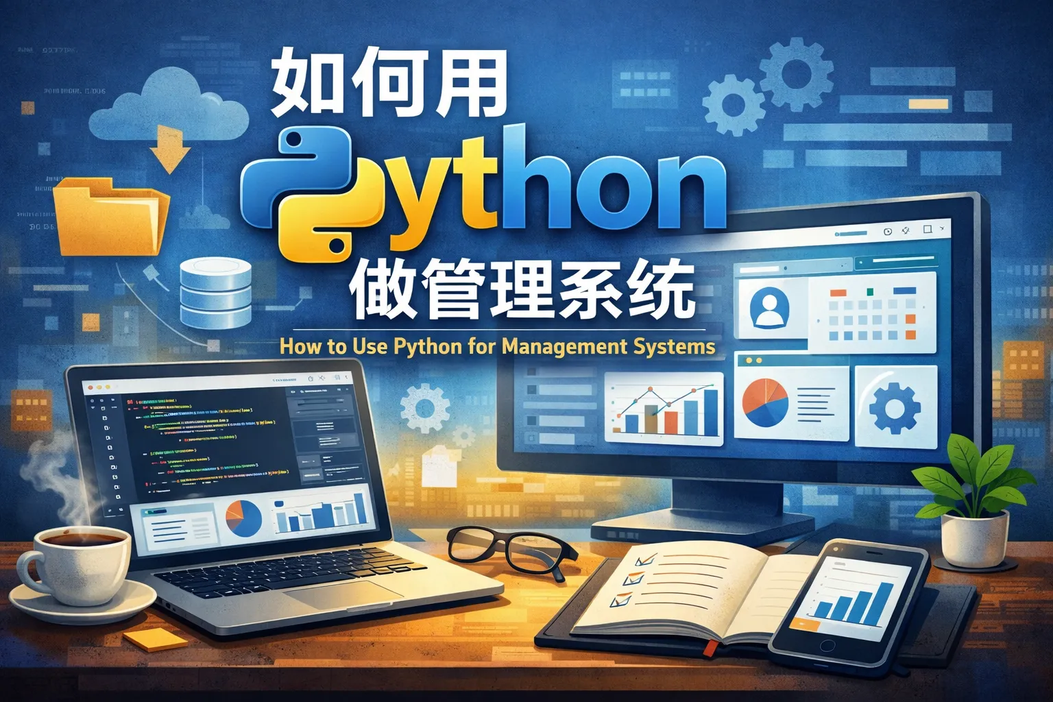 如何用python做管理系统