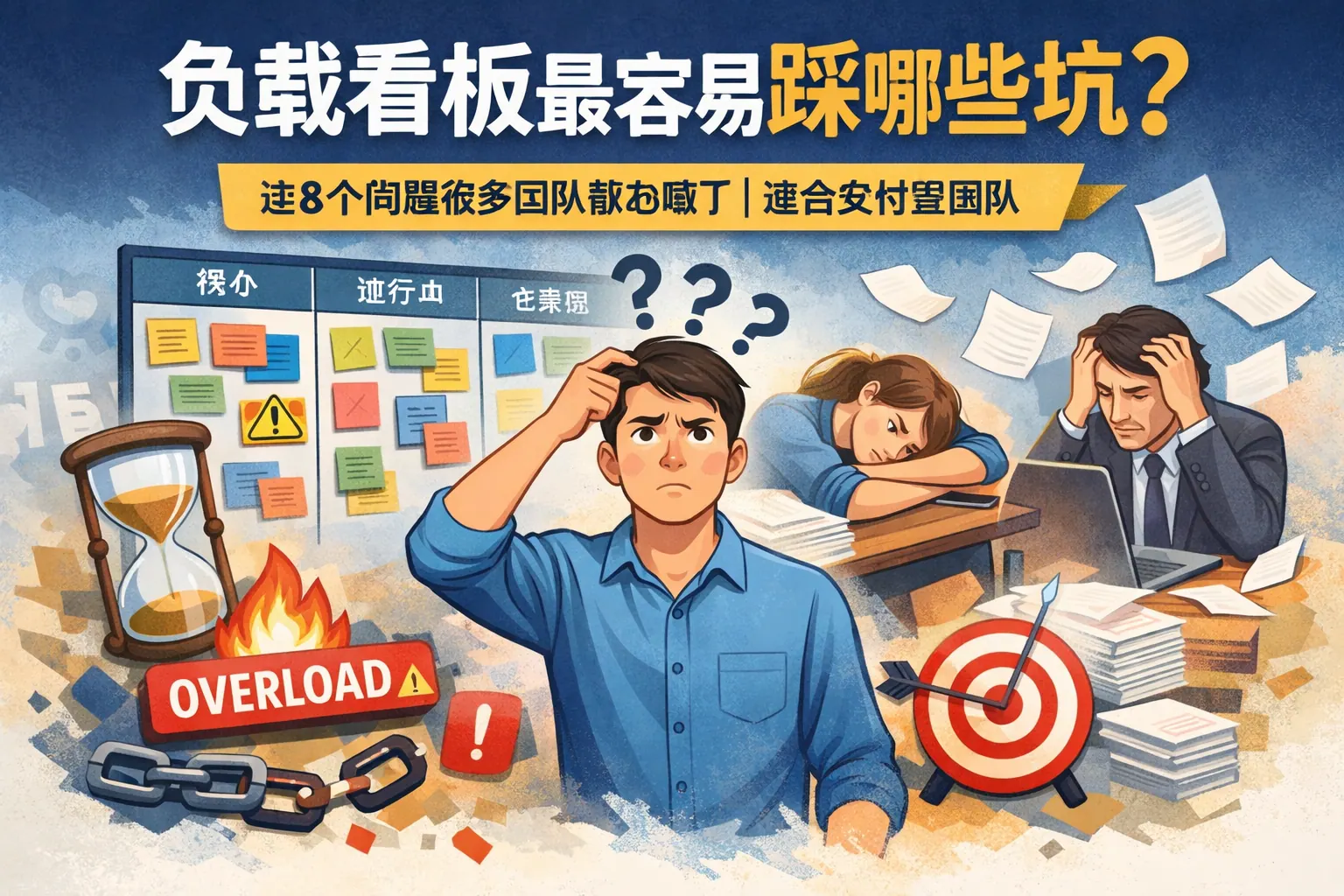 负载看板最容易踩哪些坑?这8个问题很多团队都忽略了|适合交付型团队