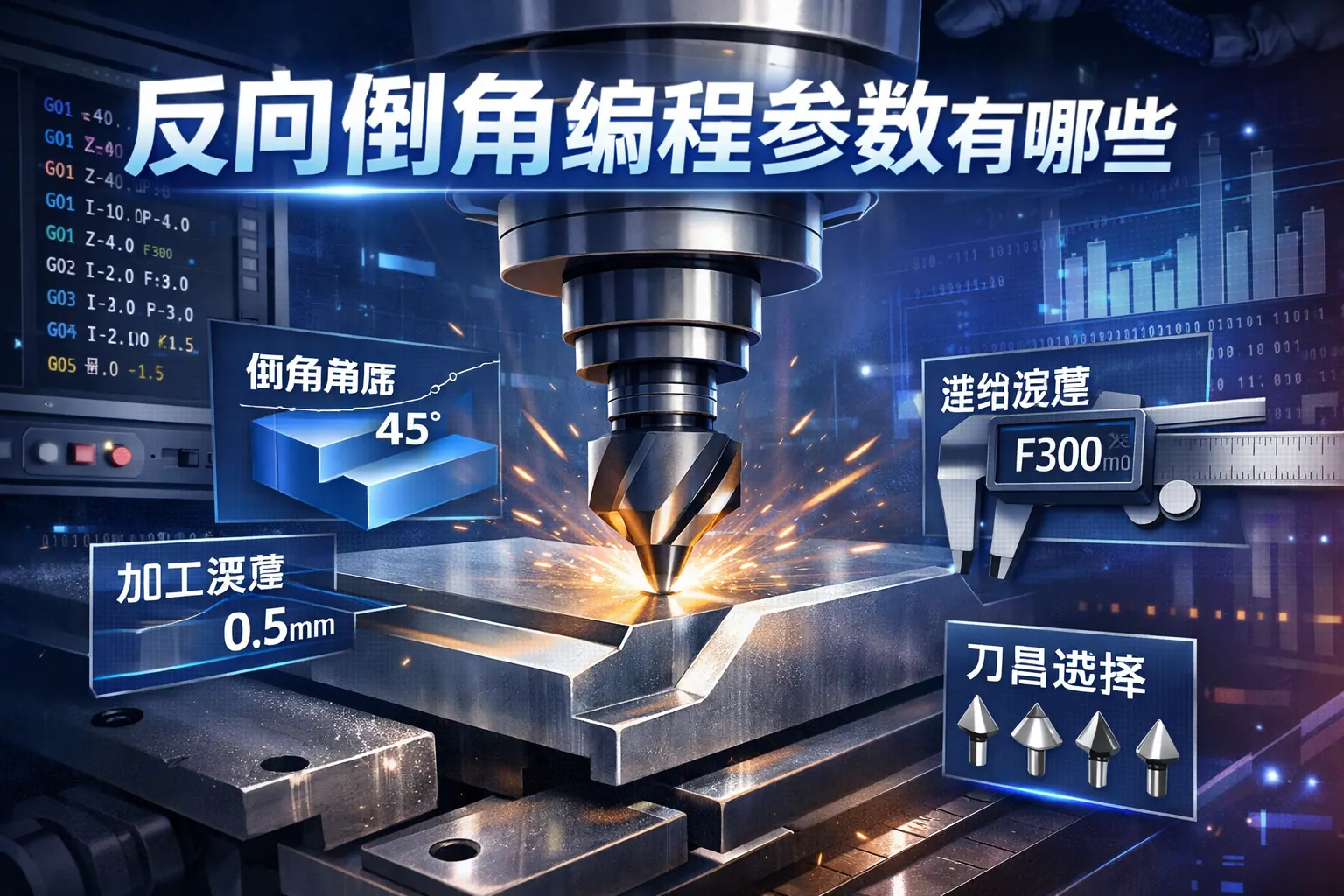 反向倒角编程参数有哪些