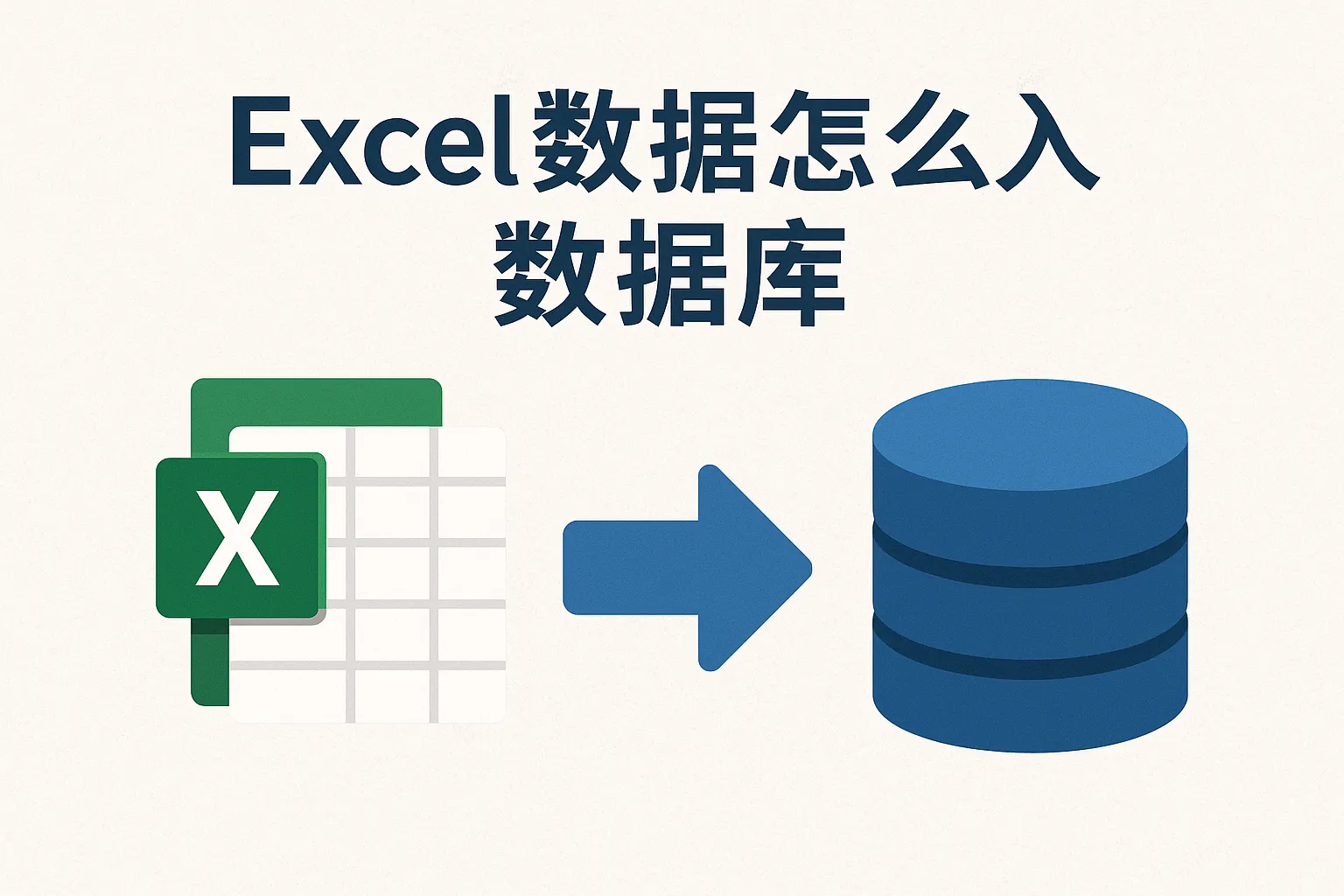 excel数据怎么存入数据库