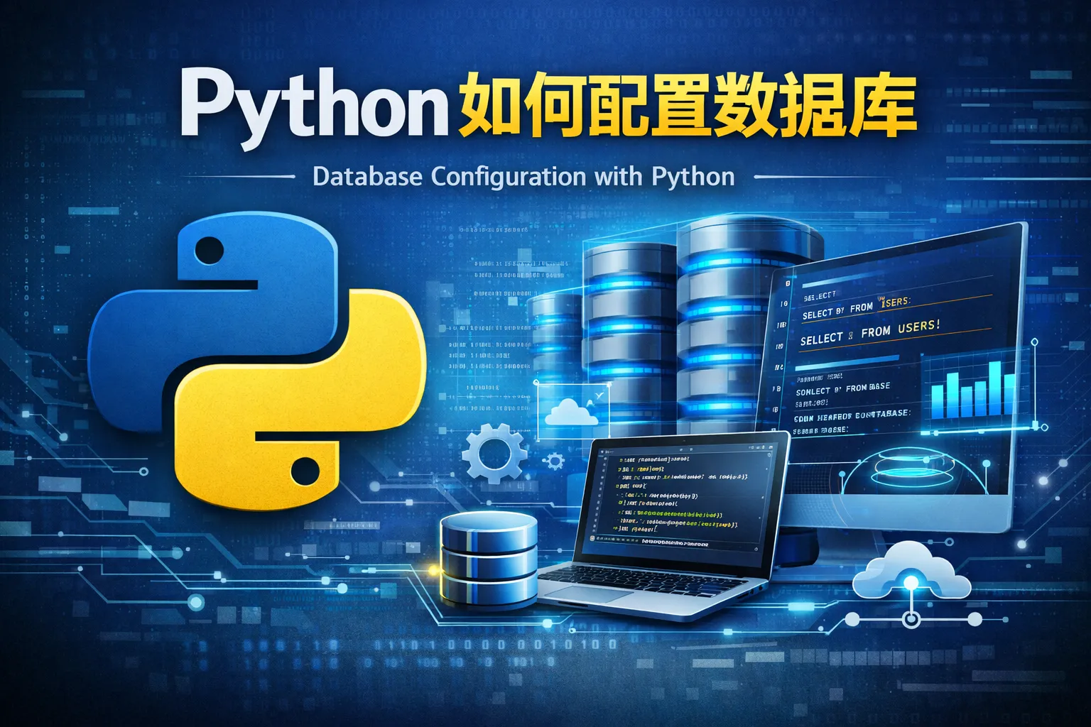 python如何配置数据库