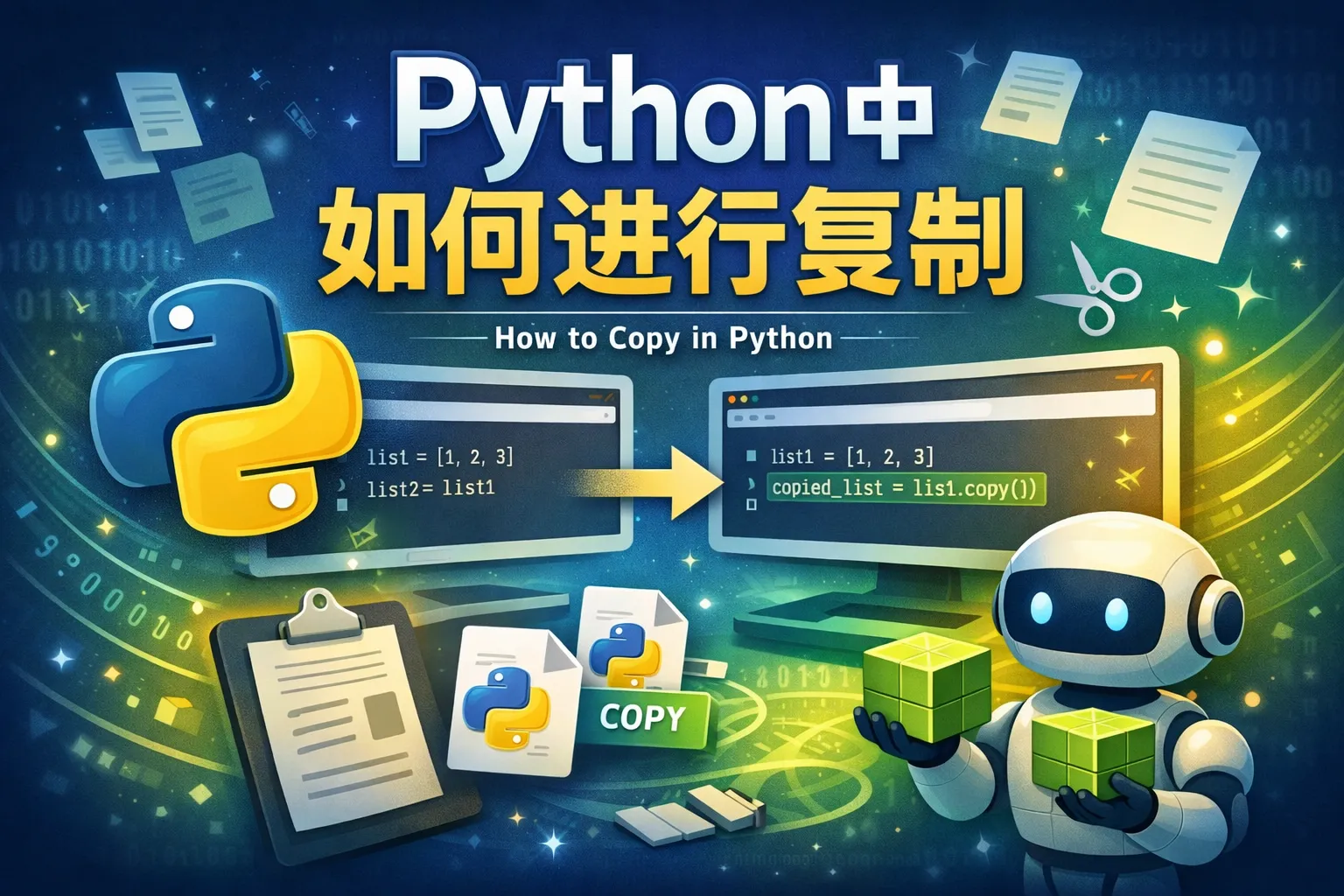 python中如何进行复制