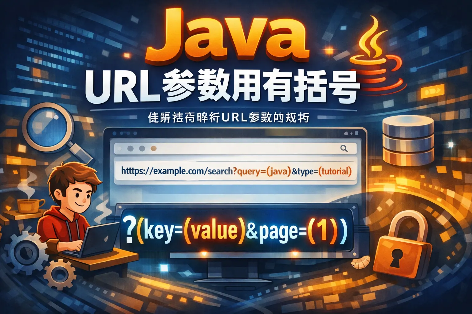 java url参数用有括号