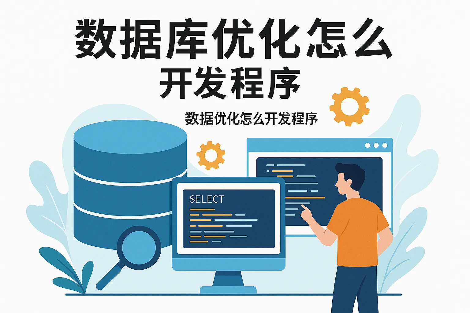 数据库优化怎么开发程序
