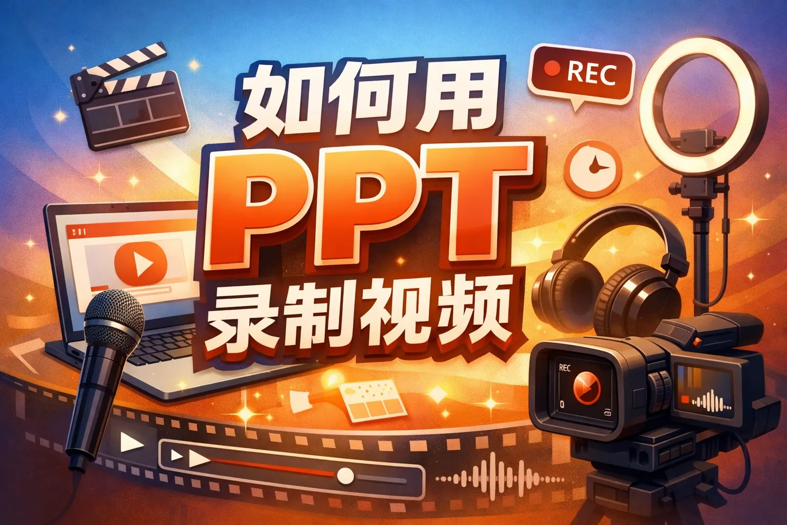 如何用ppt录制视频