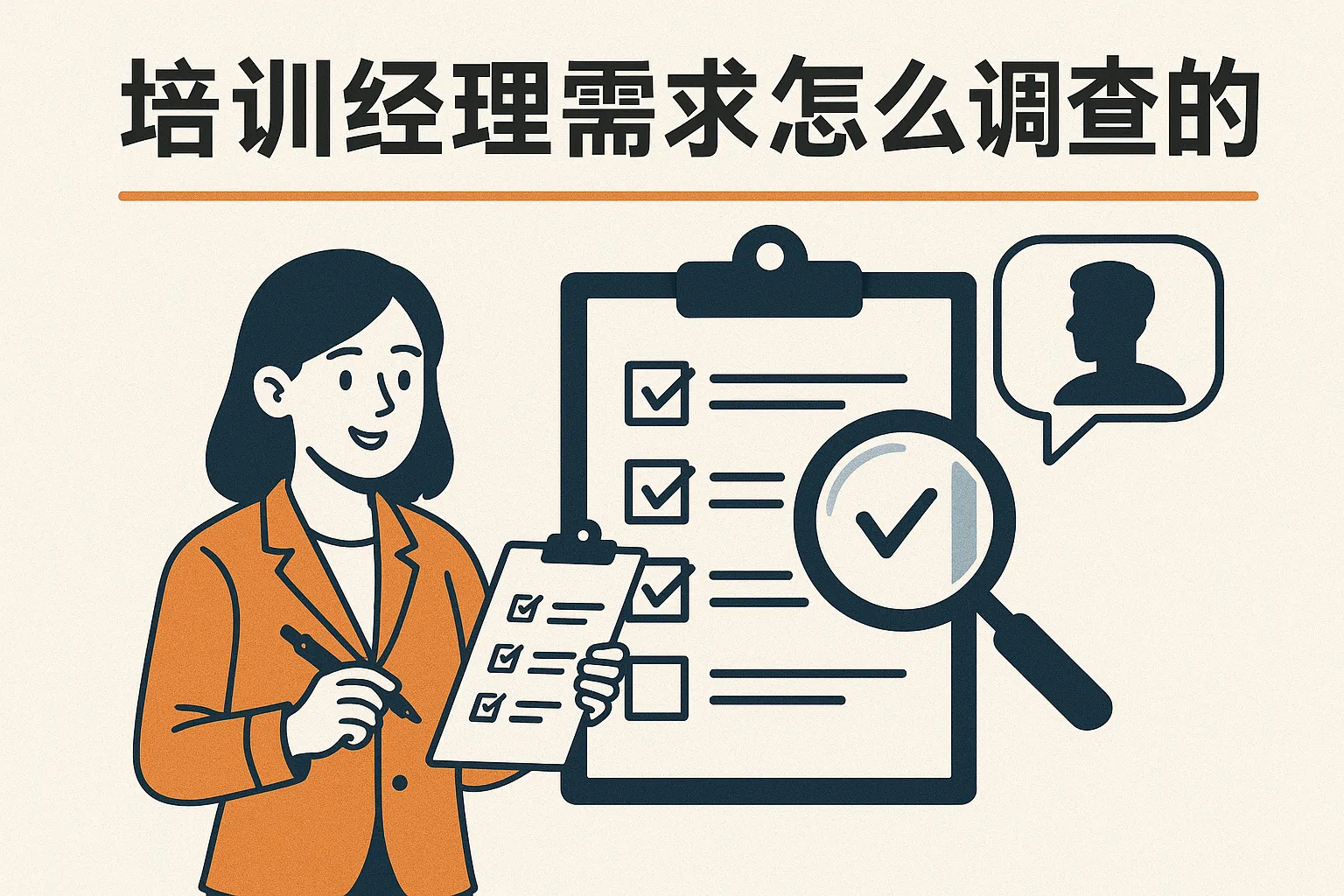 培训经理需求怎么调查的