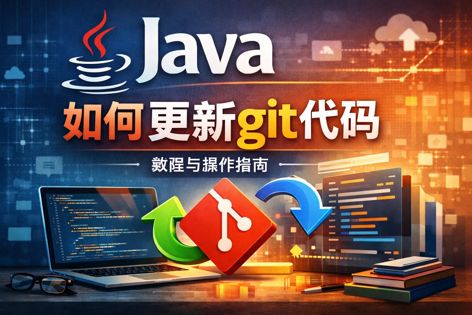 java如何更新git代码
