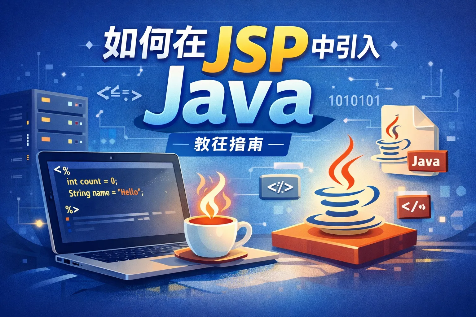 如何在jsp中引入java