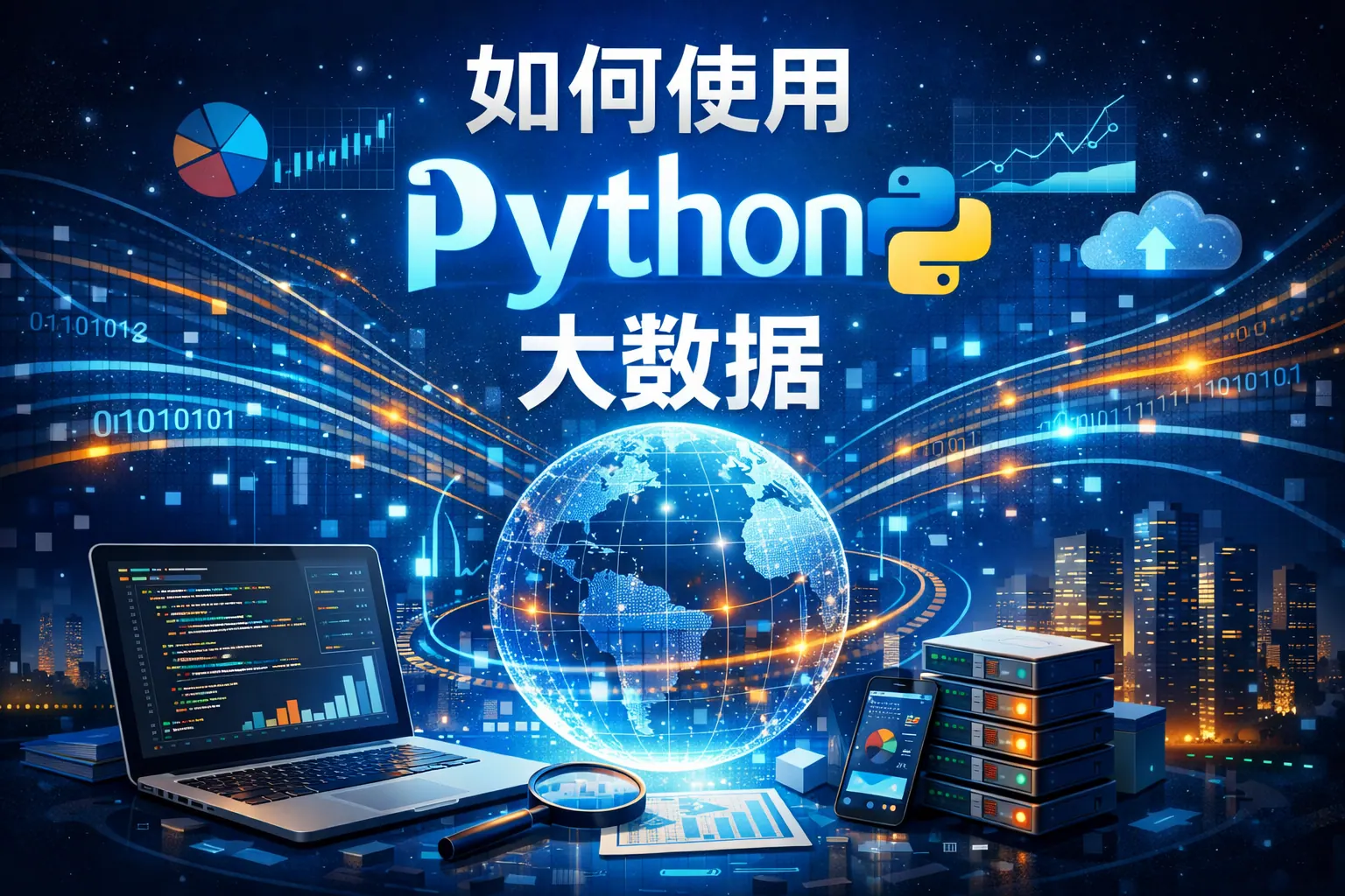 怎么使用python大数据