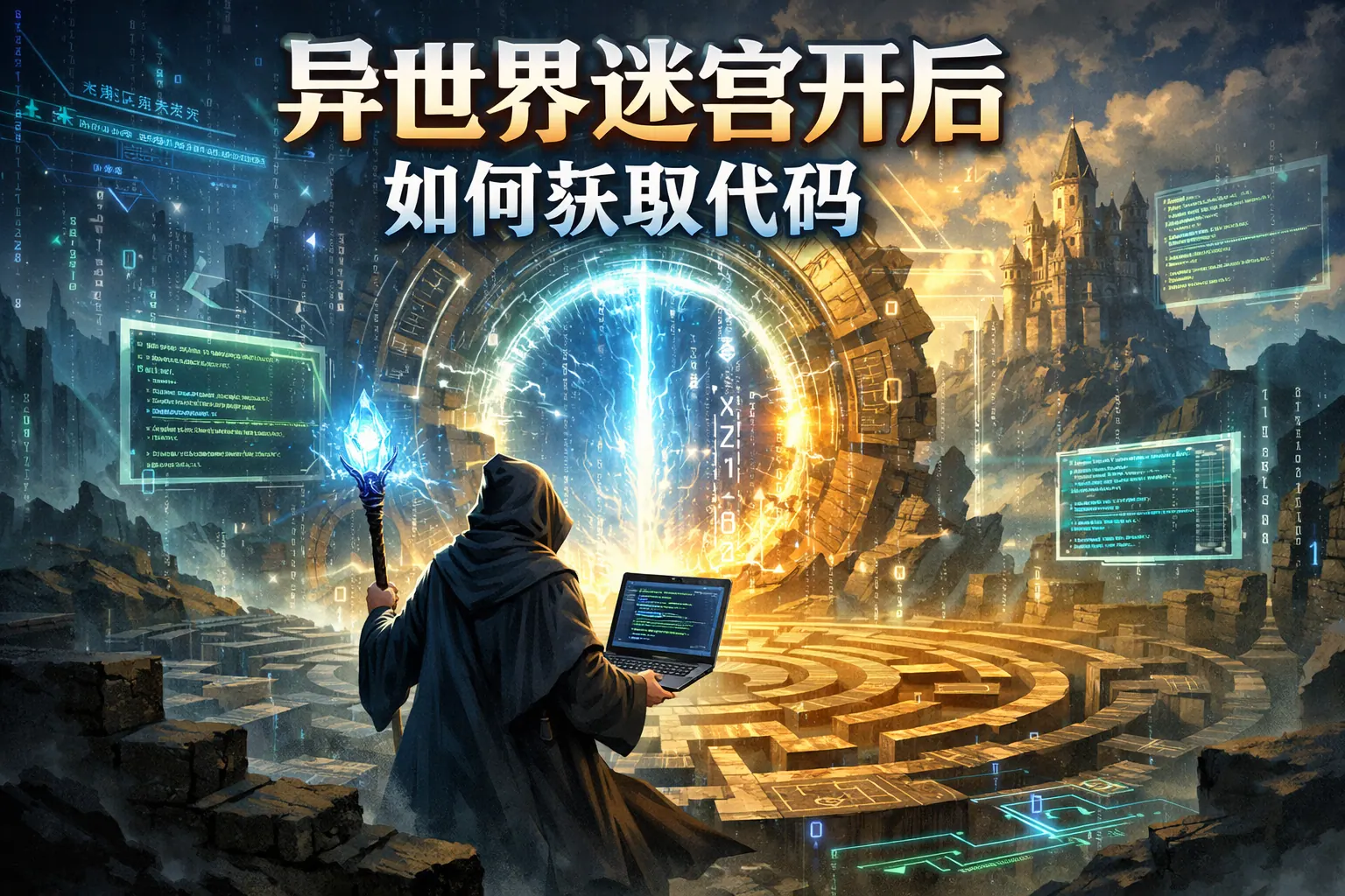 异世界迷宫开后如何获取代码