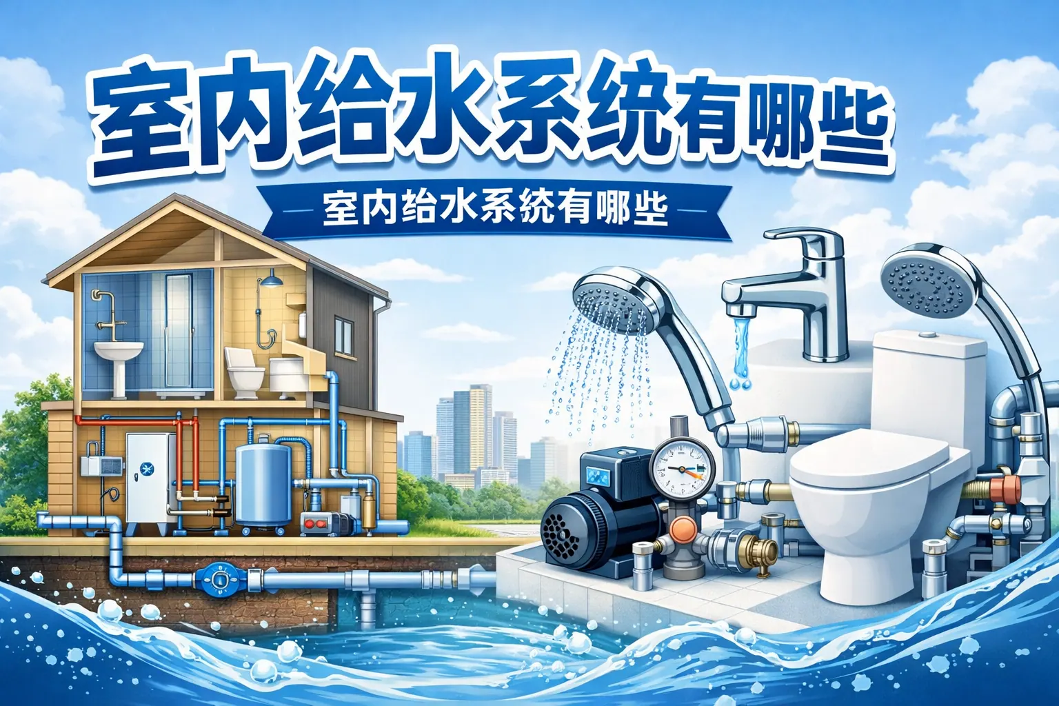 室内给水系统有哪些