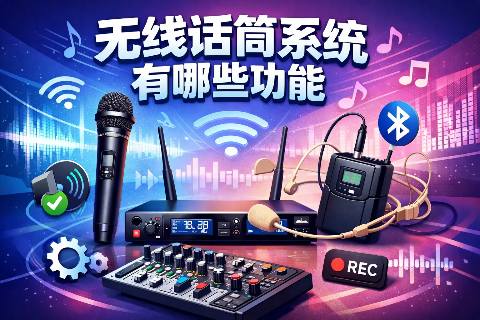 无线话筒系统有哪些功能
