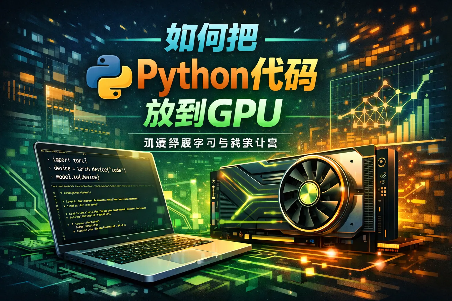 如何把python代码放到gpu