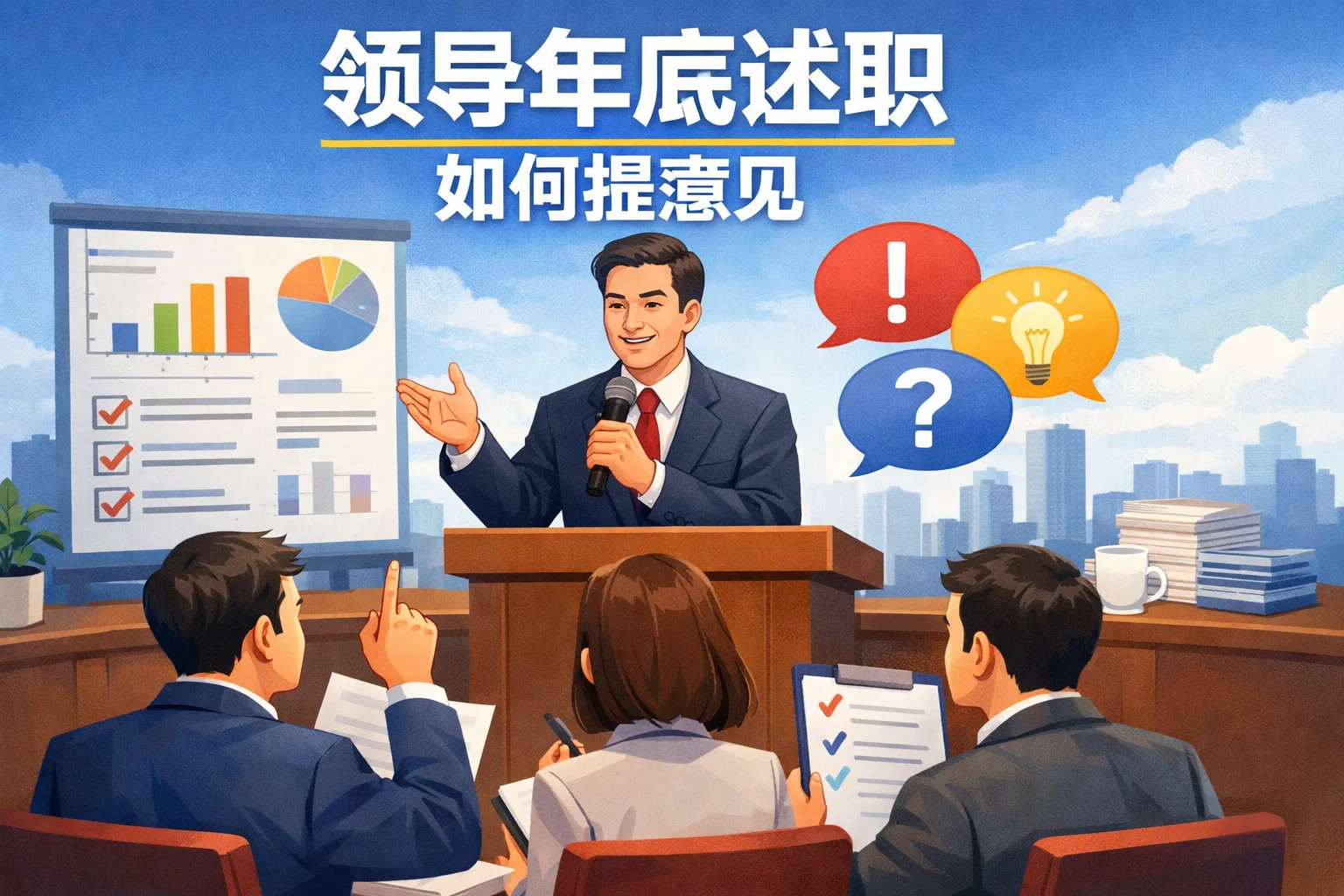 领导年底述职如何提意见