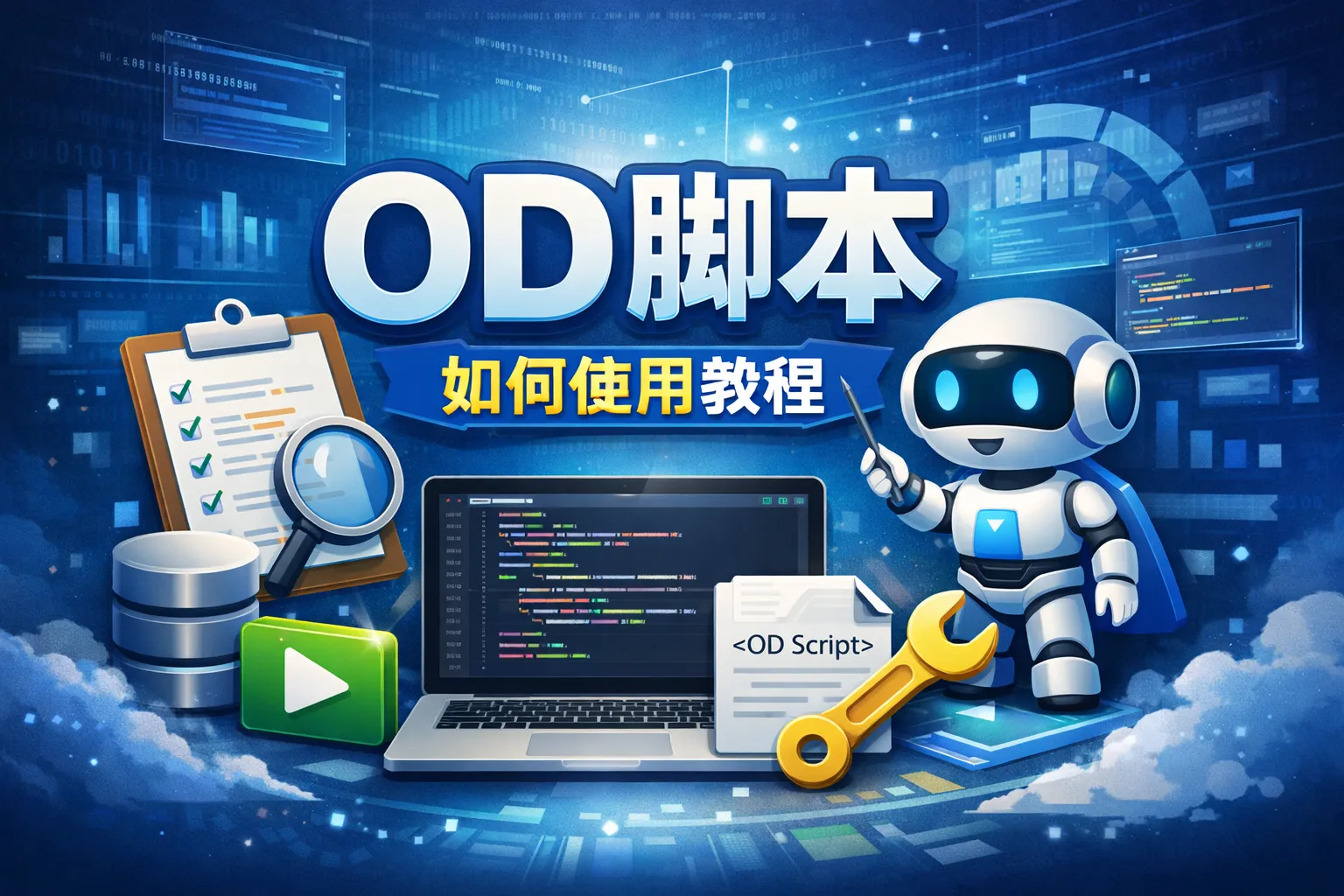 od脚本如何使用教程