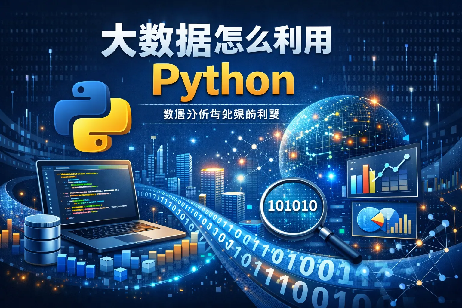 大数据怎么利用python