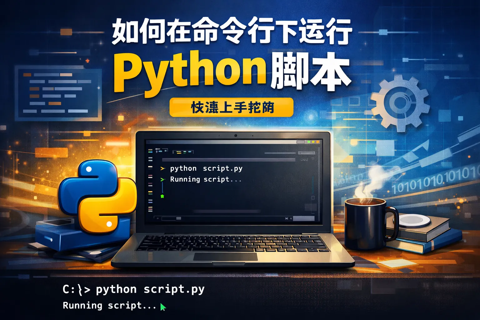 如何在命令行下运行python脚本