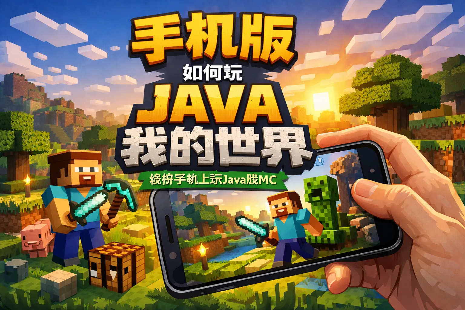 手机版如何玩java我的世界