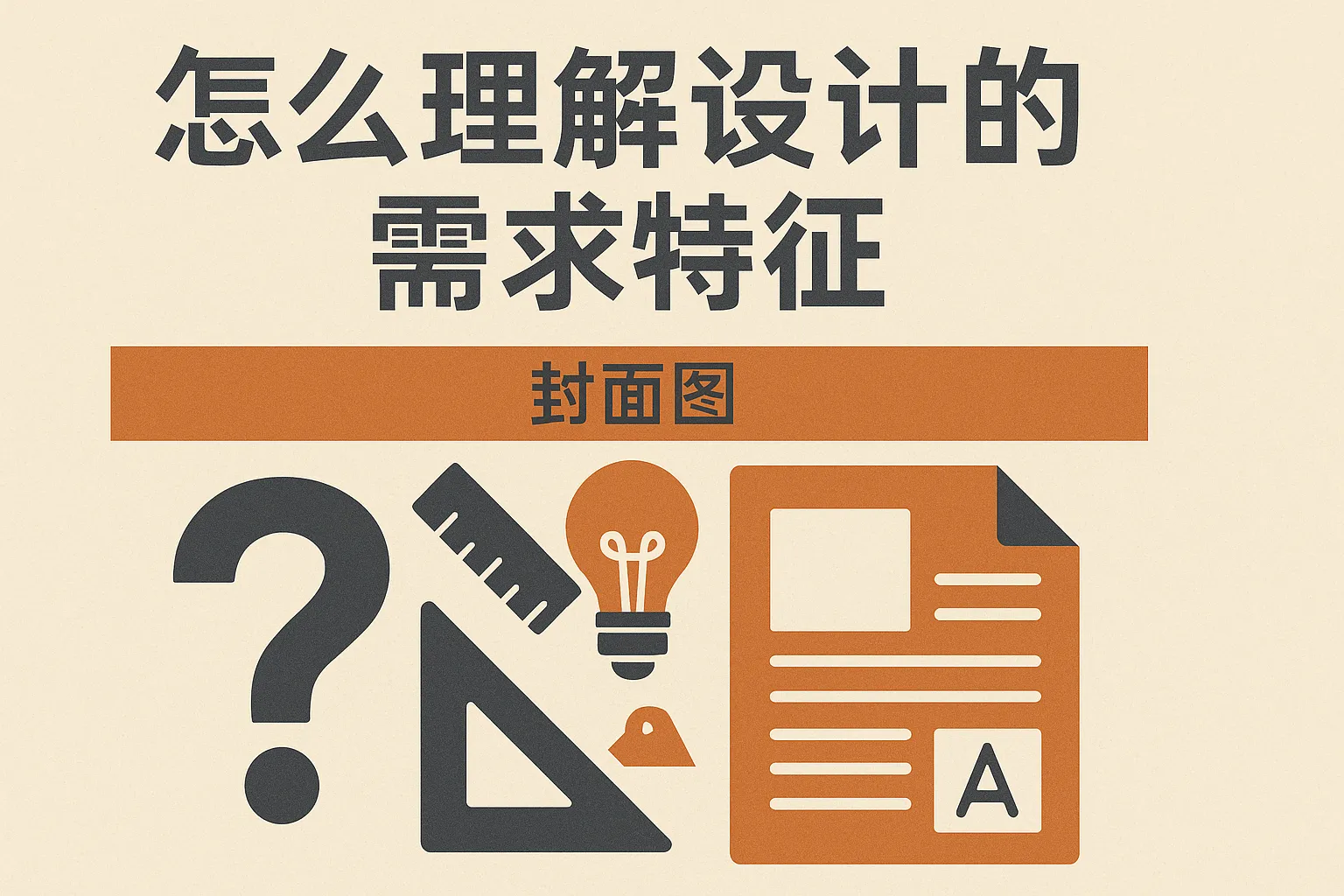怎么理解设计的需求特征