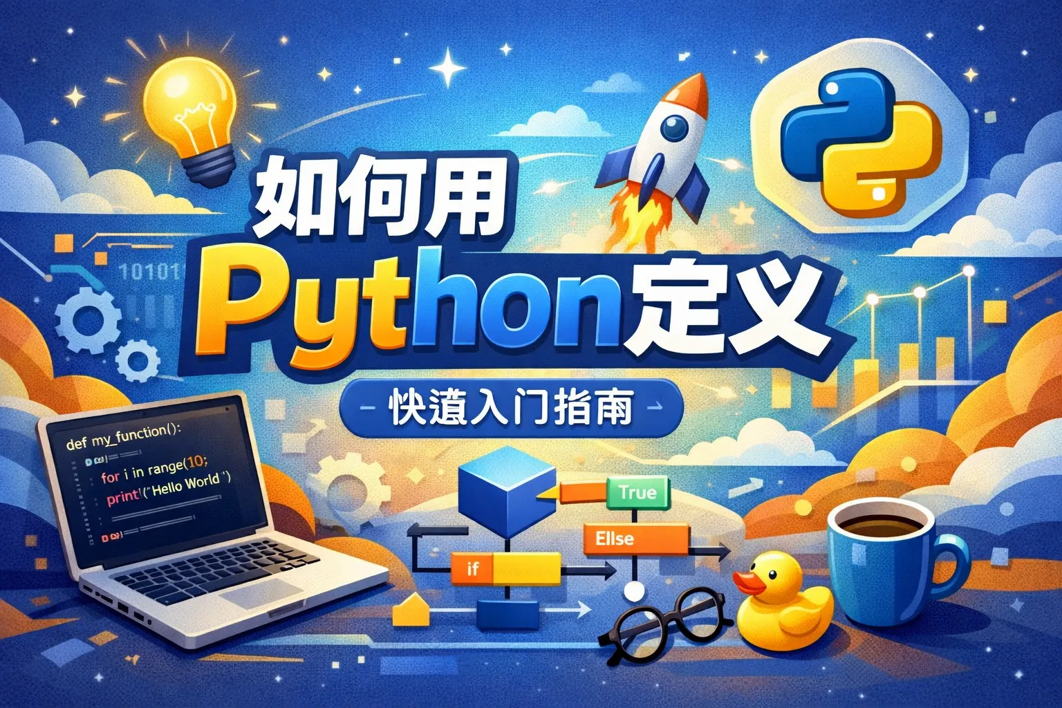 如何用python定义