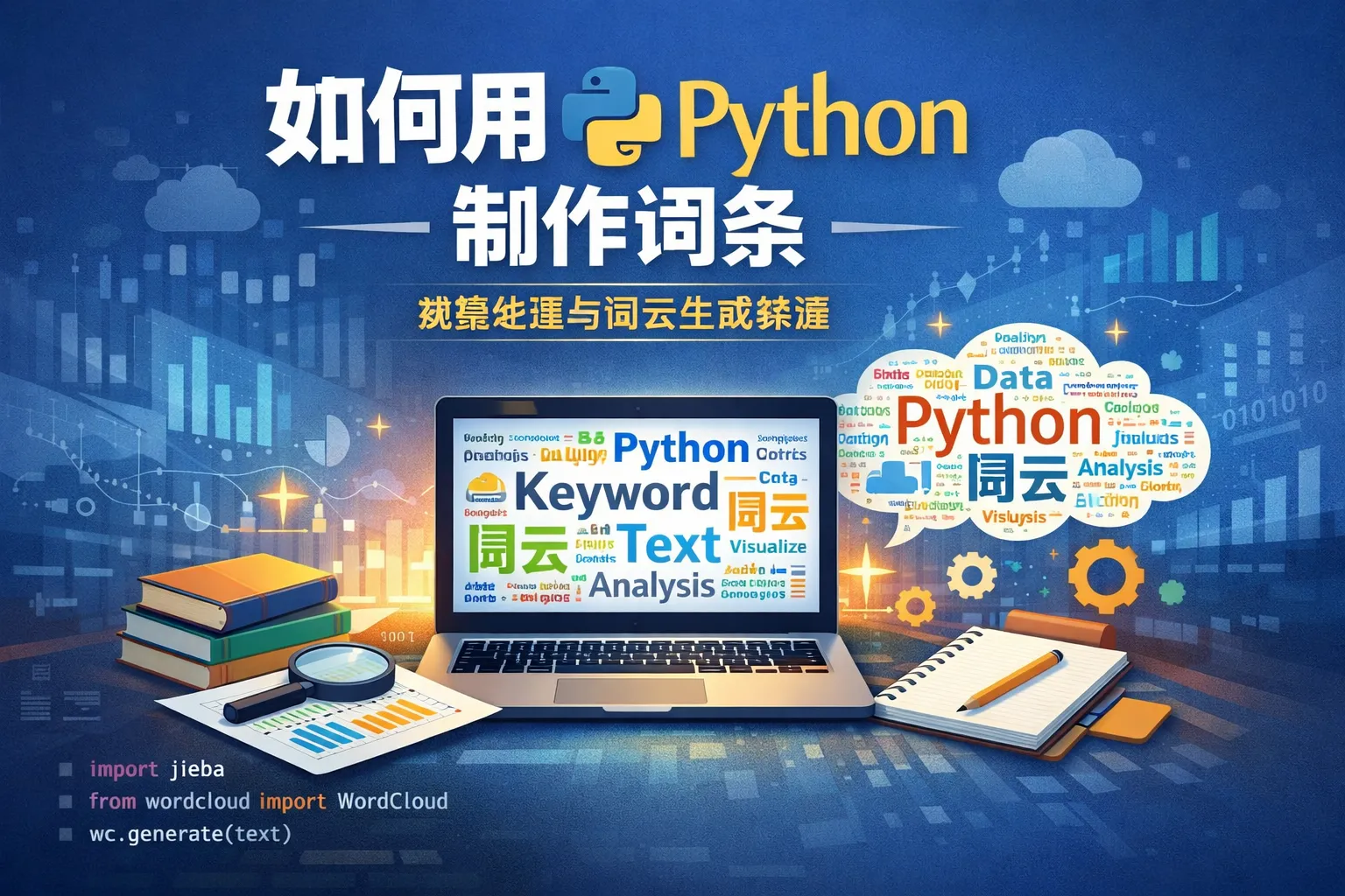 如何用Python制作词条