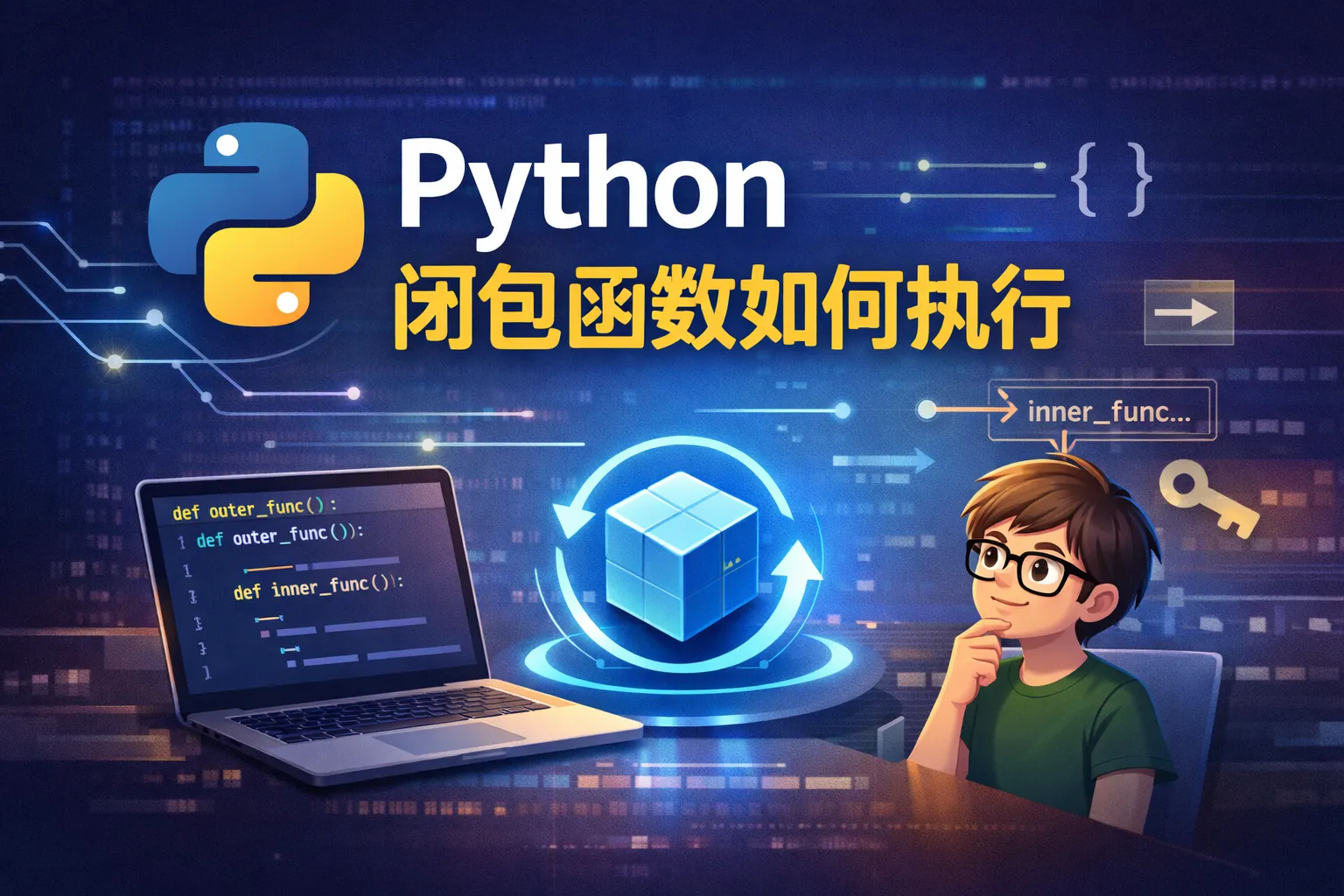 python闭包函数如何执行